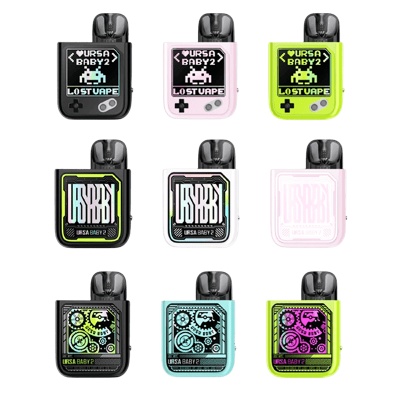 Lost Vape Ursa Baby 2 900 Joy Pink x Pixel Role (Розовый, с картриджем) Многоразовый POD