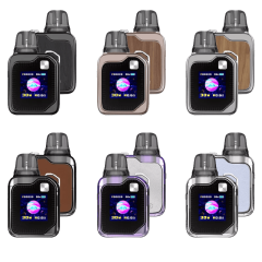 Lost Vape Ursa Baby 3 Pro 1300 Espresso Leather (Коричневий, з картриджем) Багаторазовий POD