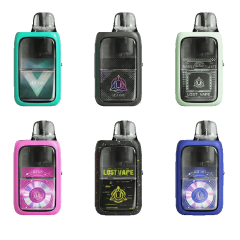 Lost Vape Ursa Epoch Top Fill 1000 Flame Strike (Жовто-синій, з картриджем) Багаторазовий POD