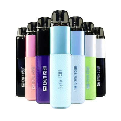 Lost Vape Ursa Nano Air 800 Matte Black (Чорний, з картриджем) Багаторазовий POD