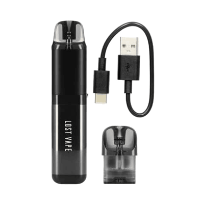 Lost Vape Ursa Nano Air 800 Matte Black (Чорний, з картриджем) Багаторазовий POD