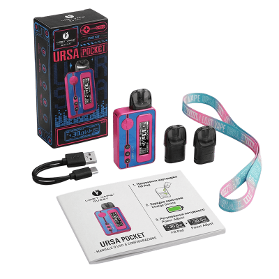 Lost Vape Ursa Pocket Cyber Elf (Зелёный, с картриджем) Многоразовый POD