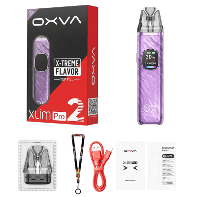 OXVA XLIM PRO 2 1300 mah Багаторазовий POD OXVA XLIM PRO 2 1300 mah Багаторазовий POD