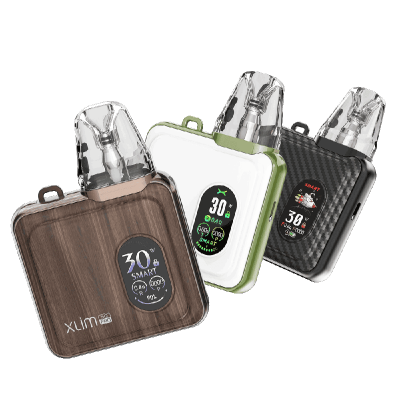 OXVA Xlim SQ Pro Kit 1200 Spring White (Біло-зелений, з картриджем) Багаторазовий POD