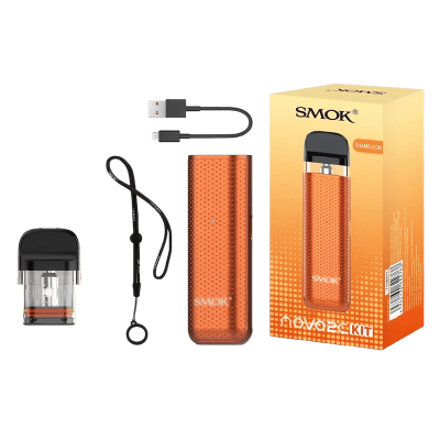 Smok Novo 2C 800 Rose Gold (Рожево-Золотистий, з картриджем) Багаторазовий POD