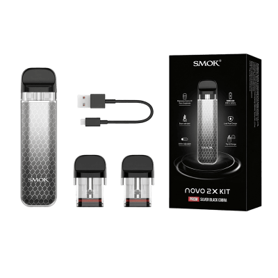 Smok Novo 2X Pod Kit 800 Fluid 7 Color (Кольоровий, з картриджем) Багаторазовий POD