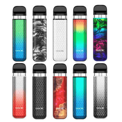 Smok Novo 2X Pod Kit 800 Green Blue Cobra (Зелёно-Синий, с картриджем) Многоразовый POD