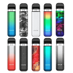 Smok Novo 2X Pod Kit 800 Red Stabilizing Wood (Червоний, з картриджем) Багаторазовий POD