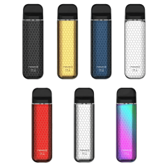 Smok Novo 3 800 Blue Carbon Fiber (Синій карбон, з картриджем) Багаторазовий POD
