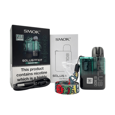 Smok Solus G-Box Kit 700 Transparent Red (Червоний, з картриджем) Багаторазовий POD Smok Solus G-Box Kit 700 Transparent Red (Червоний, з картриджем) Багаторазовий POD