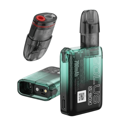 Smok Solus G-Box Kit 700 Transparent Yellow (Жовтий, з картриджем) Багаторазовий POD