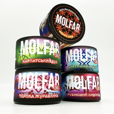 Тютюн Molfar Chill Line Рефрешер (200 г) Тютюн Molfar Chill Line Рефрешер (200 г)