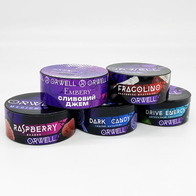 Тютюн Orwell Medium Raspberry (Малина, 100 г) Тютюн Orwell Medium Raspberry (Малина, 100 г)