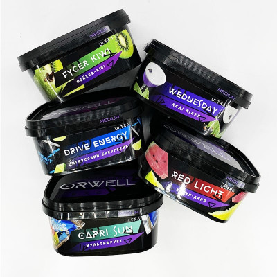 Тютюн Orwell Medium Strawberry Mojito (Полуничний Мохіто, 200 г)