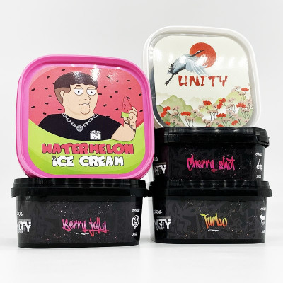 Табак Unity Strawberry tic-tac (Клубничный тик-так, 250 г)