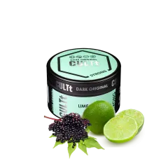 Тютюн CULTt Strong DS87 Lime elderberry (Лайм Бузина, 100 г)