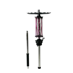 Кальян Trumpet Hookah Rider Pink (рожевий, базовий комплект)