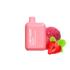 Lost Mary BM5000 Strawberry ice cream (Клубника Мороженое) Одноразовый POD