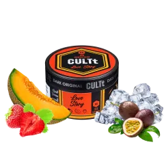 Табак CULTt Medium M35 Love Story (Маракуя Медовая Дыня Клубника Лёд, 100 г)