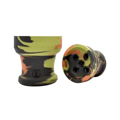 Глиняная чаша Lavart Nedra Bright (оранжевый с жёлтым)