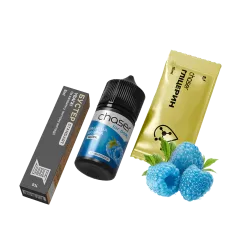 Набір для самозамішування Chaser Blue Raspberry Ultra (Блакитна Малина, 50 мг, 30 мл)