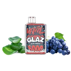 VAAL Glaz 5000 Aloe Grape (Алоэ Виноград) Одноразовый POD