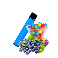 Elf Bar 1500 Blueberry Bubble gum (Чорниця Жуйка) Одноразовий POD