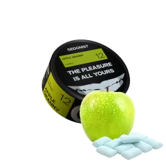 Тютюн Gedonist №12 Apple granny (Яблуко М'ята жуйка, 100 г)