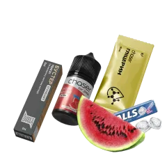 Набір для самозамішування Chaser Watermelon Menthol Ultra (Кавун Ментол, 50 мг, 30 мл)