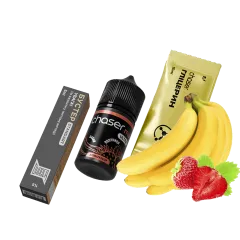 Набір для самозамішування Chaser Mix Strawberry Banana Ultra (Полуниця Банан, 50 мг, 30 мл)