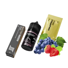 Набір для самозамішування Chaser Mix Strawberry Grape Ultra (Полуниця Виноград, 50 мг, 30 мл)