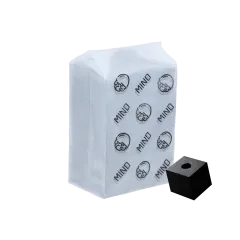 Горіхове вугілля для кальяну Mind Air Gap (1 кг, 72 шт, р25, без коробки)