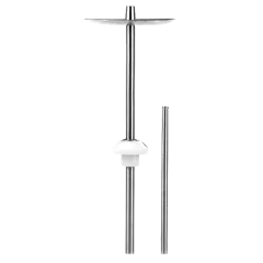 Кальян PALKA Lite White Base (металік, білий, базовий комплект)