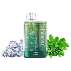 Elf Bar TE6000 Ice Mint (Ледяная Мята) Одноразовый POD