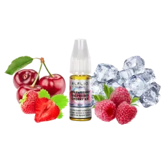 Рідина Elfliq Strawberry Raspberry Cherry Ice (Полуниця Малина Вишня та Лід, 50 мг, 10 мл)