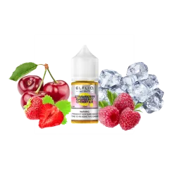 Рідина Elfliq Strawberry Raspberry Cherry Ice (Полуниця Малина Вишня Лід, 50 мг, 30 мл)