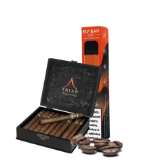 Elf Bar 2000 Coffee Tobacco (Кава І Тютюн) Одноразовий POD
