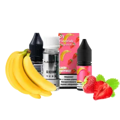 Набір для самозамішування Flavorlab Р1 Банан полуниця (50 мг, 10 мл)
