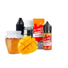 Набор для самозамеса Flavorlab M-Jam V2 Mango (Манго, 50 мг, 30 мл)