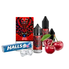 Набор для самозамеса Flavorlab FL350 Cherry Menthol (Вишня Ментол, 50 мг, 30 мл)