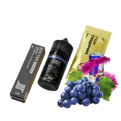 Набір для самозамішування Chaser Black Energy Grape Ultra (Виноградний Енергетик, 65 мг, 30 мл)