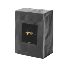 Кокосове вугілля для кальяну Ignis (1 кг, 72 шт, р25, без коробки)