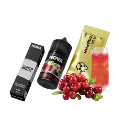 Набор для самозамеса Chaser Nova Cranberry&Mors (Клюква Морс, 65 мг, 30 мл)