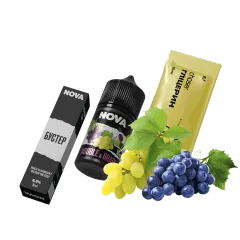 Набор для самозамеса Chaser Nova Double&Grape (Дабл Грейп, 65 мг, 30 мл)