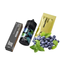 Набір для самозамішування Chaser Lux Blueberry Mint (Чорниця М'ята, 65 мг, 30 мл)