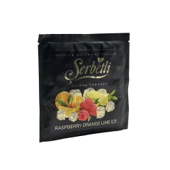 Тютюн Serbetli Raspberry Orange Lime Ice (Малина Апельсин Лайм Лід, 100 г)