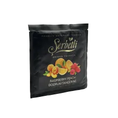 Тютюн Serbetli Raspberry Peach Bodrum Tangerine (Малина Персик Мандарин, 100 г)