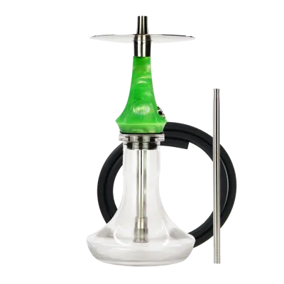 Кальян Totem Hookah Monolit Micra Green Acid (Зелений, повний комплект)