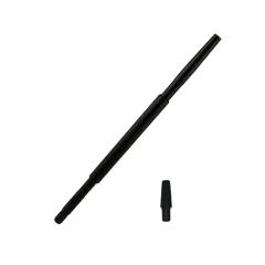 Мундштук для кальяну з алюмінію Amy Kaya Black (Чорний, з конектором)