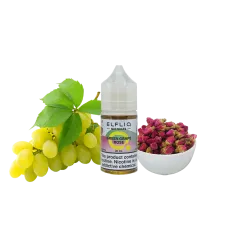 Рідина Elfliq Green Grape Rose (Зелений Виноград Троянда, 50 мг, 30 мл)